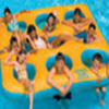 Inflatable Pool Island 0